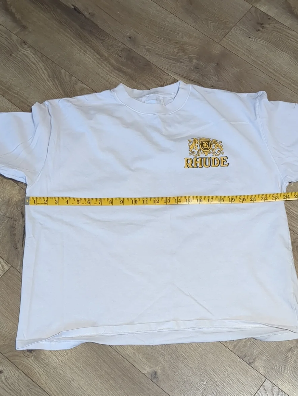 Rhude premium Cresta Cigar Cream Men's Tee Size Large - Picture 5 of 11